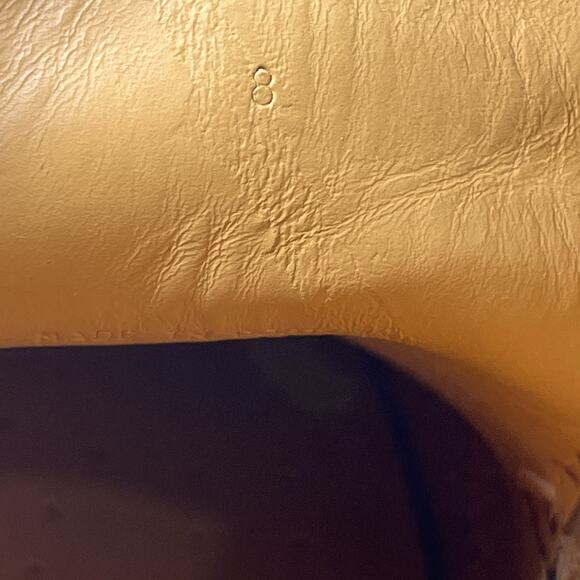 Brooks Brothers Men’s Pebbled Textured Brown Leather Chukka Boots Size 8 - Picture 5 of 9